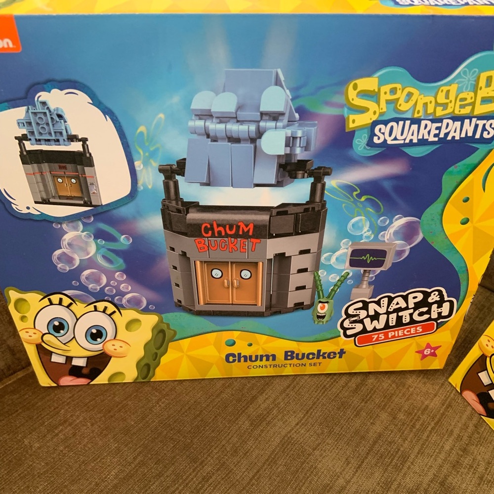 Spongebob Squarepants Construction Set